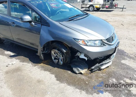2013 Honda Civic Lx из США, поврежденный, VIN 19XFB2F55DE092870